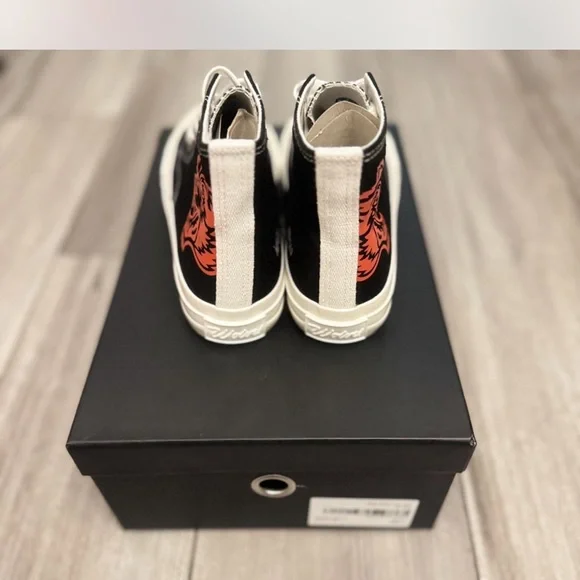 Darc Sport Black and Red High-Top Sneakers - Picture 3 of 7